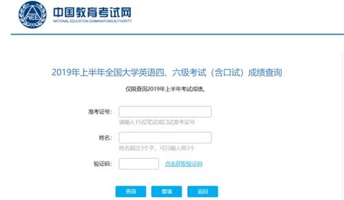 CET4级成绩查询的网站是多少？