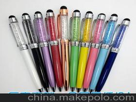 施华洛世奇水晶笔怎么打开换笔芯？？急