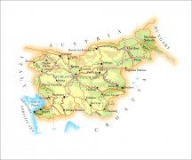 南斯拉夫和中东在世界地图中的大概位置.