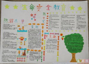 安全教育的手抄报又简单又漂亮