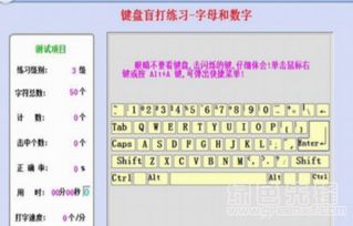 盲打指法训练，盲打的正确指法