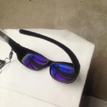 钓鱼看漂专用眼镜式望远镜