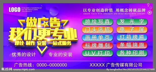 如何自己做广告？