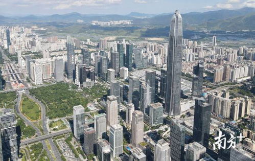 深圳区域分布图