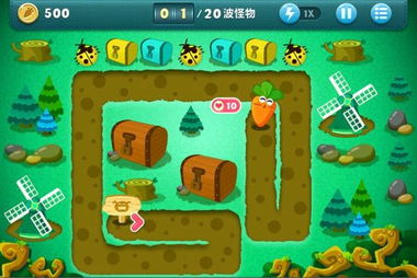 手机保卫萝卜挑战第19关怎么过