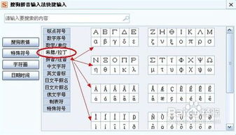 word希腊字母怎么打