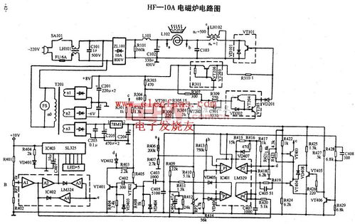 美的电磁炉图片,美的电磁炉电路板