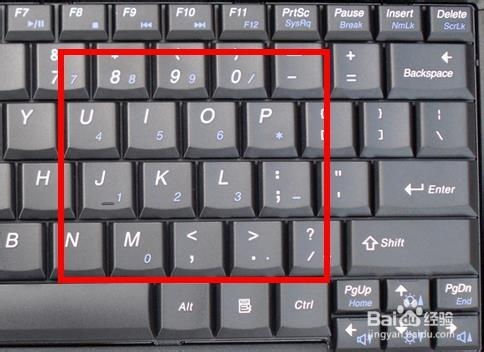 电脑小键盘怎么关闭