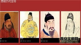 唐朝皇帝列表的简介及年号？？？？
