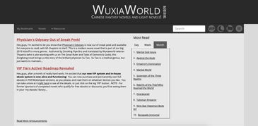 wuxiaworld app,WuxiaWorld全是韩国