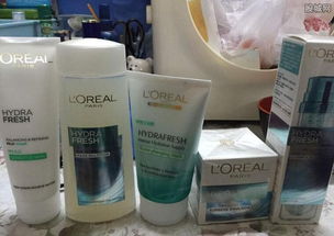 hydrafresh欧莱雅系列三件套