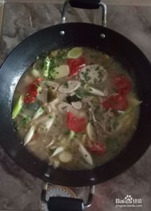 煮清汤火锅的做法