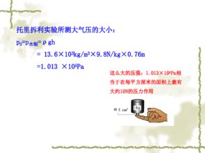 标准大气压等于多少pa?