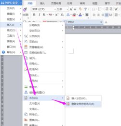 wps怎么去水印图片