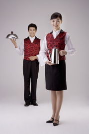 服务生。英文翻译