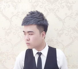 两边剪短中间碎发图片