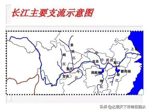 长江流域地图路线全图