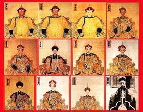 清朝历代皇帝顺序列表