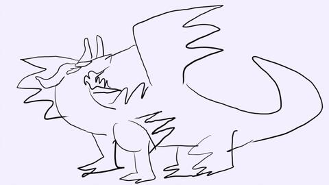 画一条龙怎么画简单图片