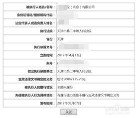 失信人名单查询系统？