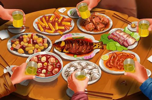 春节的食物英语