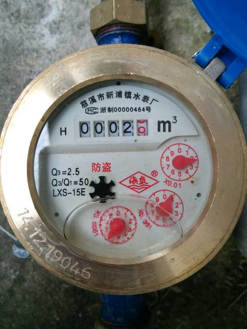 水表读数图解,水表读数怎么看 图解