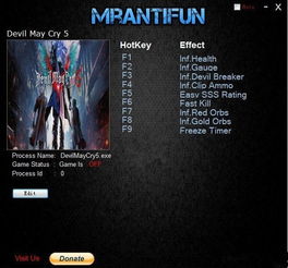 鬼泣5修改器不管用