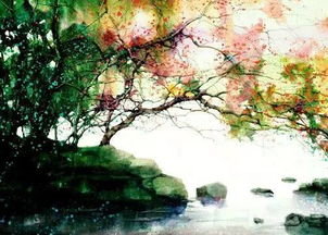 好看的风景画图片大全