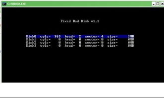 坏盘修复程序fbdisk,