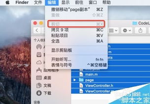 苹果笔记本复制粘贴的快捷键
