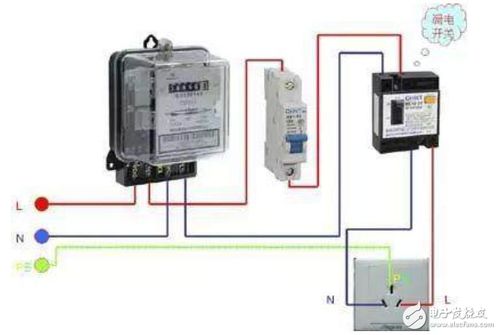 两相电表怎么接线图