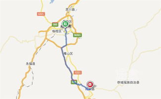 阳朔地图高清版 旅游