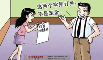 定金与订金的区别谁能退款