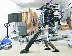 美军机器人阿特拉斯的组成