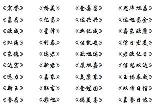名字的寓意免费查询