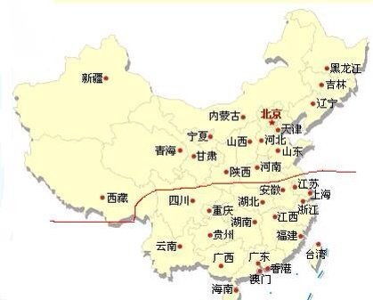 中国的南北方是怎么划分的