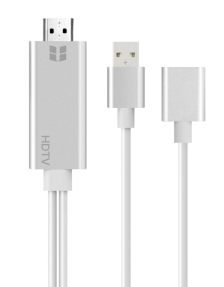 手机与投影仪连接线示意图