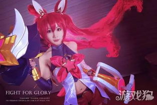 求jinx（金克丝）魔法少女皮肤壁纸，就是下面这张