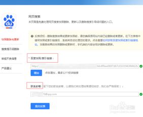 怎么删除百度快照上面的信息