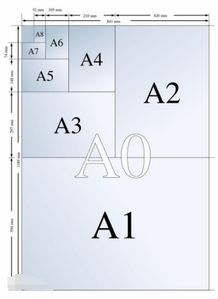 a4纸规格尺寸,a5纸尺寸和a4差别
