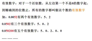 有效数字的定义是什么？