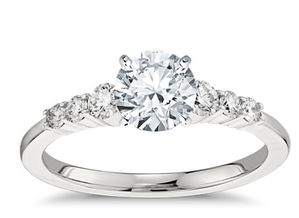 刚刚在bluenile上购买了一个钻石，想请教各位，买