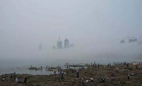 海市蜃楼的由来和自然现象的图片