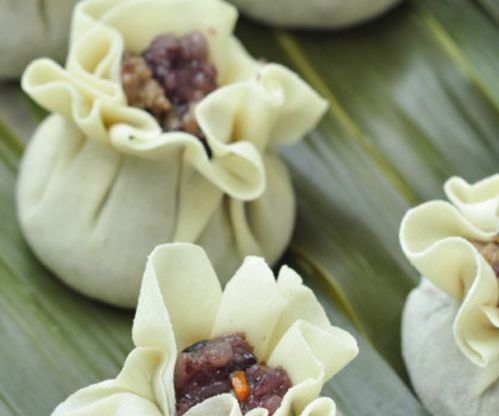 猪肉糯米烧麦馅的做法