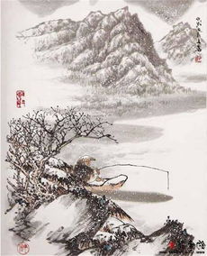 江雪古诗词图片