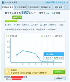 移动宽带测速器在线测网速