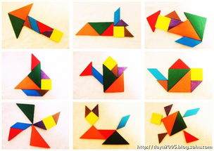 用七巧板拼出怎么拼出一个长方形