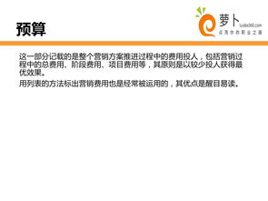 营销计划,营销策划案