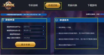 王者荣耀体验服申请到资格怎么办
