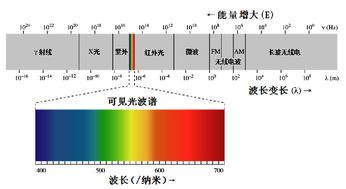 光谱分析的光谱图